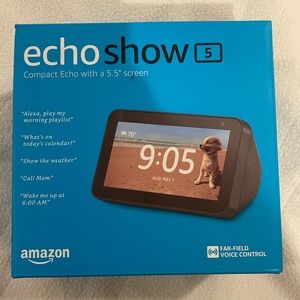 Amazon - Echo Show 5 (2nd Gen, 2021 release) | Smart display with Alexa and 2 MP